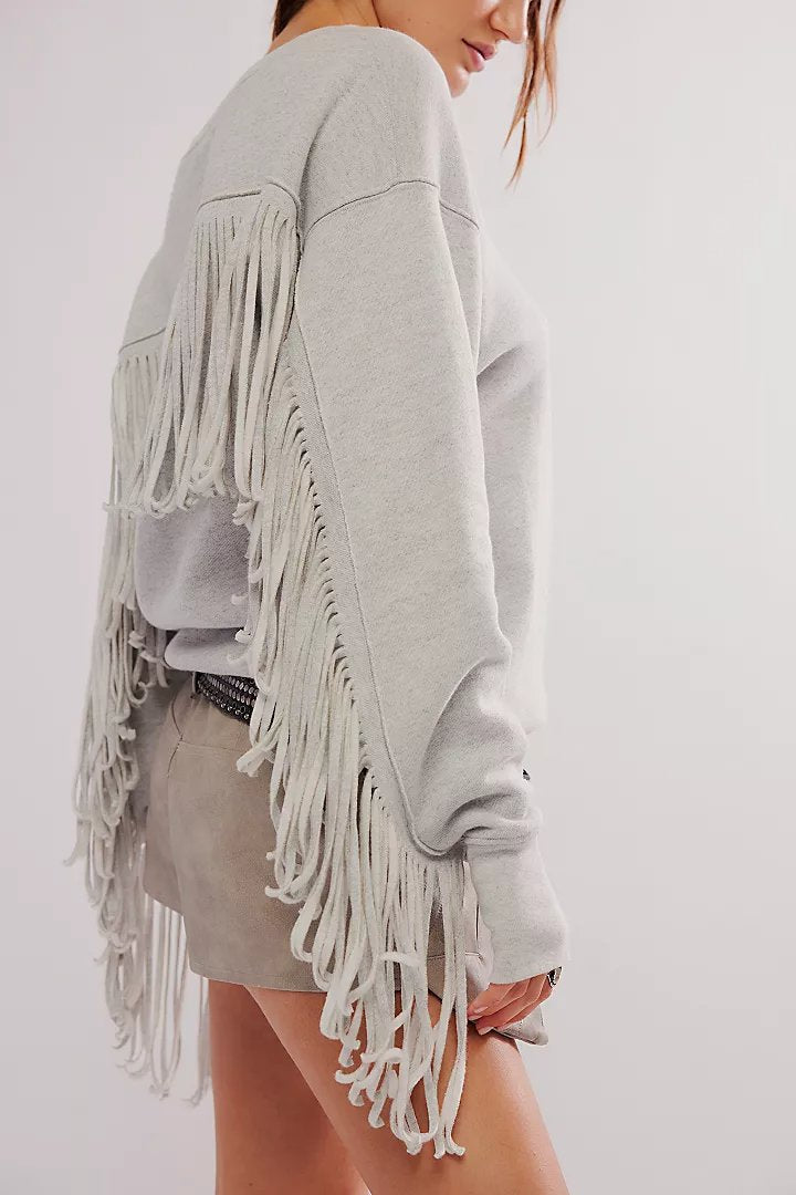 Frinella™ | Slouchy Fringe Vibe