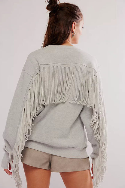 Frinella™ | Slouchy Fringe Vibe